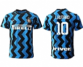 2020-21 Inter Milan 10 LAUTARO Home Thailand Soccer Jersey,baseball caps,new era cap wholesale,wholesale hats